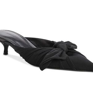 Balenciaga Knife Edge Mule Kitten Heel Sleek and Stylish